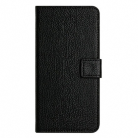 Lederhüllen Für Samsung Galaxy A17 4g / 5g Litschi-lederoptik