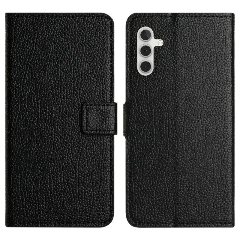 Lederhüllen Für Samsung Galaxy A17 4g / 5g Litschi-lederoptik