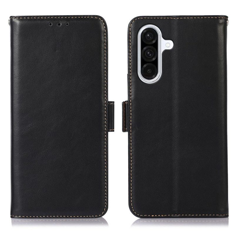 Lederhüllen Für Samsung Galaxy A17 4g / 5g Rfid-blockierendes Leder