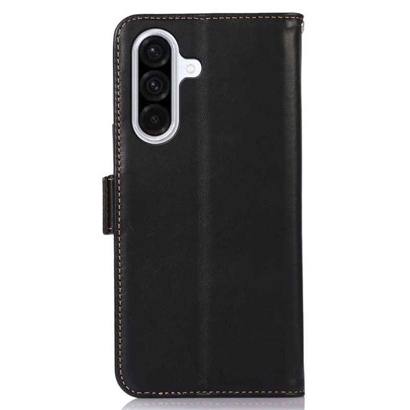 Lederhüllen Für Samsung Galaxy A17 4g / 5g Rfid-blockierendes Leder