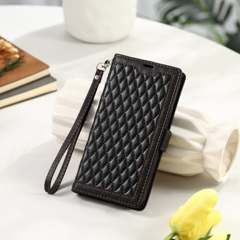 Lederhüllen Für Samsung Galaxy A17 4g / 5g Vintage-steppung