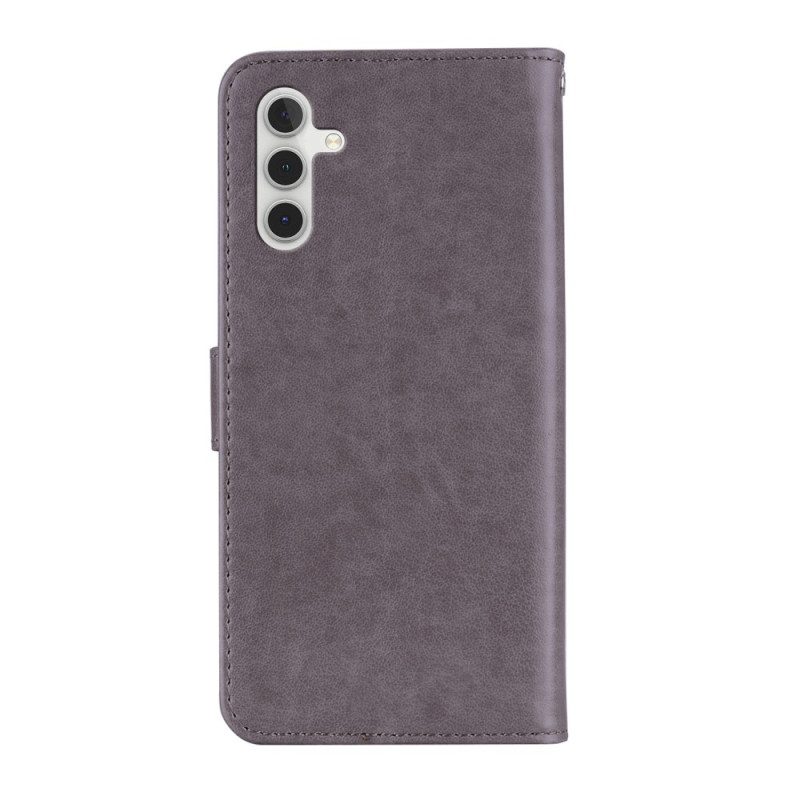 Lederhüllen Samsung Galaxy A17 4g / 5g Eulenmotiv