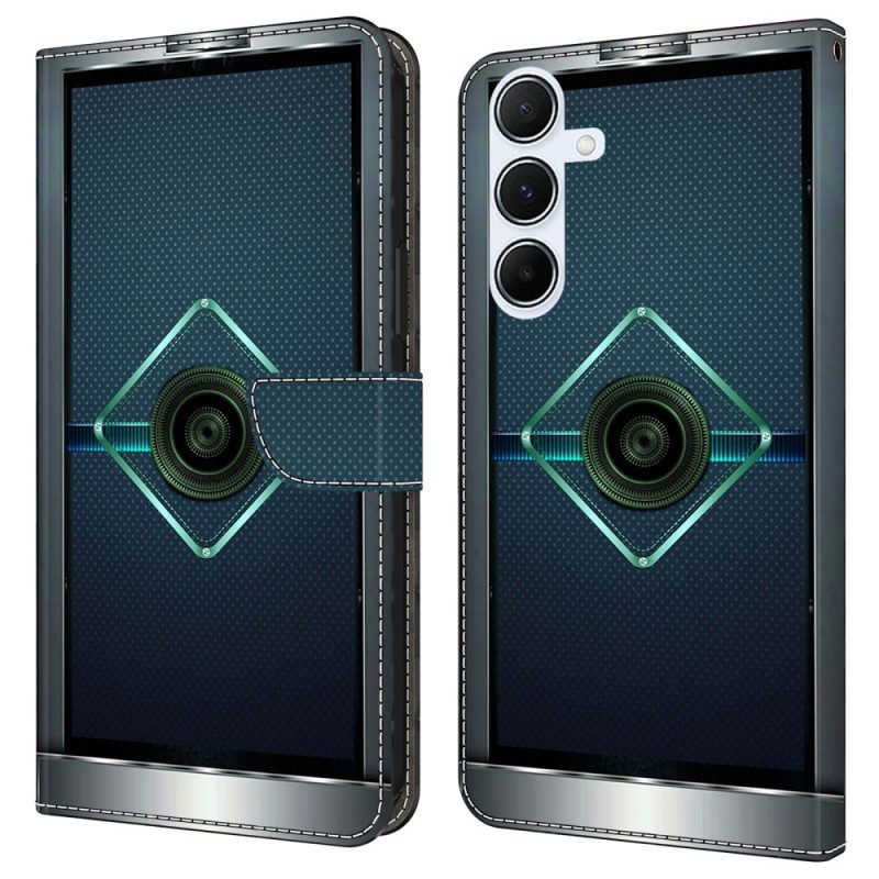 Lederhüllen Samsung Galaxy A17 4g / 5g Fantasie-zukunftsmuster