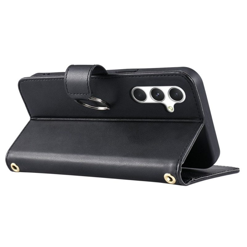 Lederhüllen Samsung Galaxy A17 4g / 5g Gestepptes Design