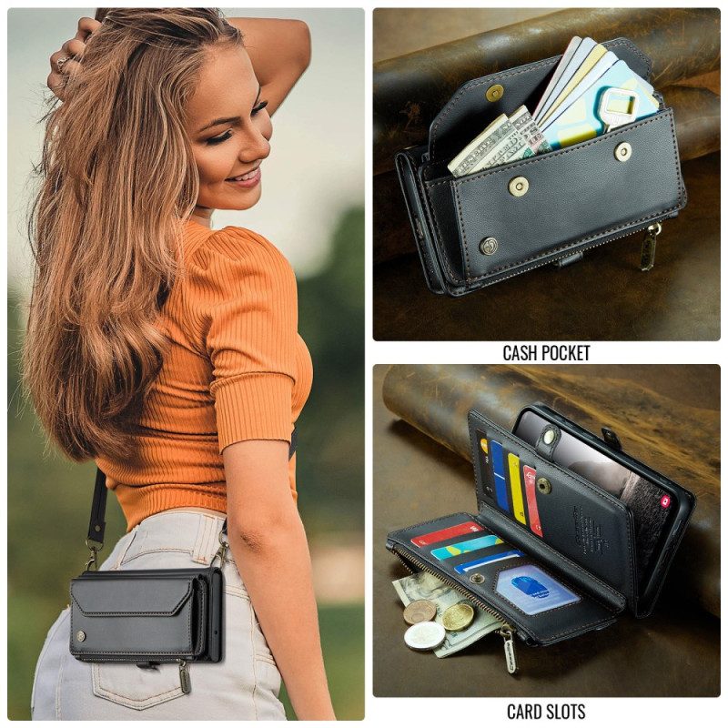 Lederhüllen Samsung Galaxy A17 4g / 5g Handyhülle 10 Caseme-kartenhalter