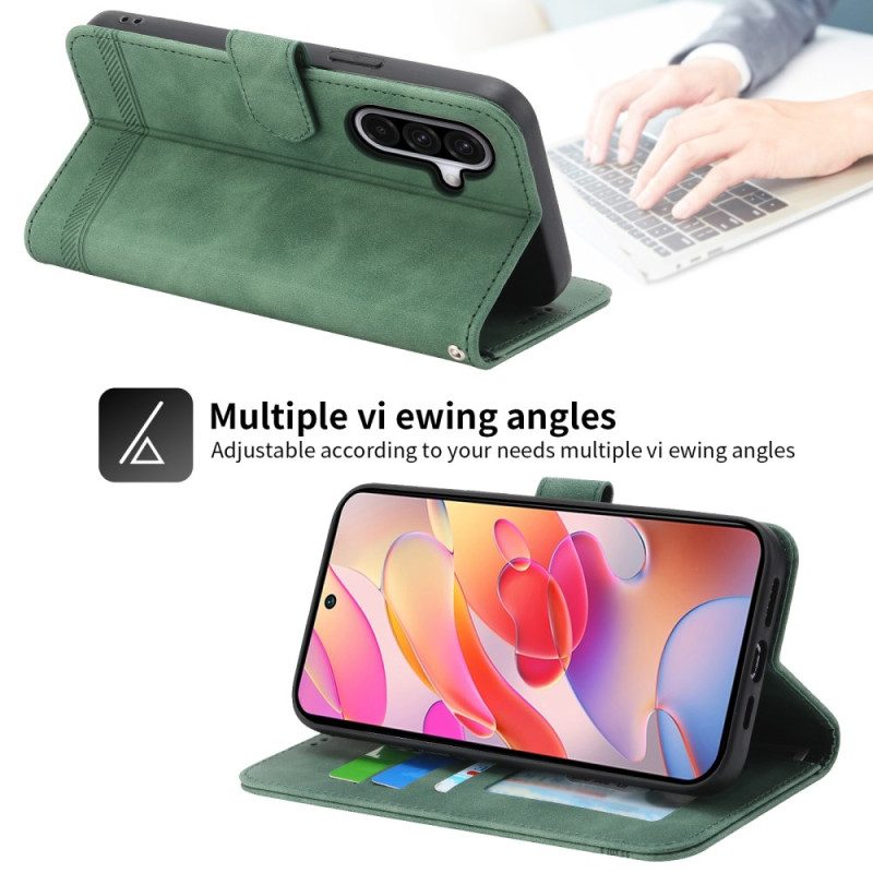 Lederhüllen Samsung Galaxy A17 4g / 5g Handyhülle Dierfeng