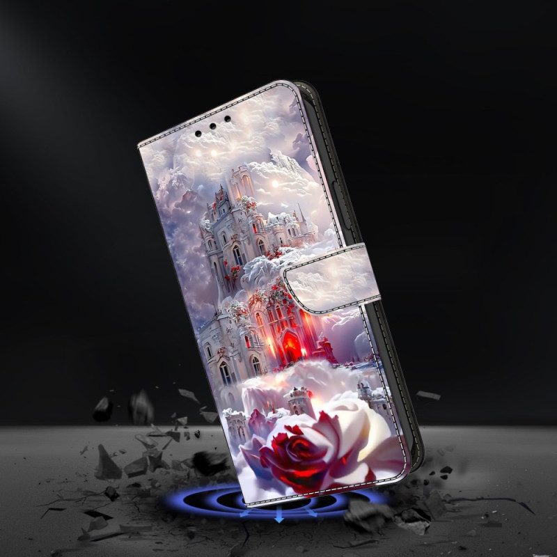 Lederhüllen Samsung Galaxy A17 4g / 5g Handyhülle Schloss