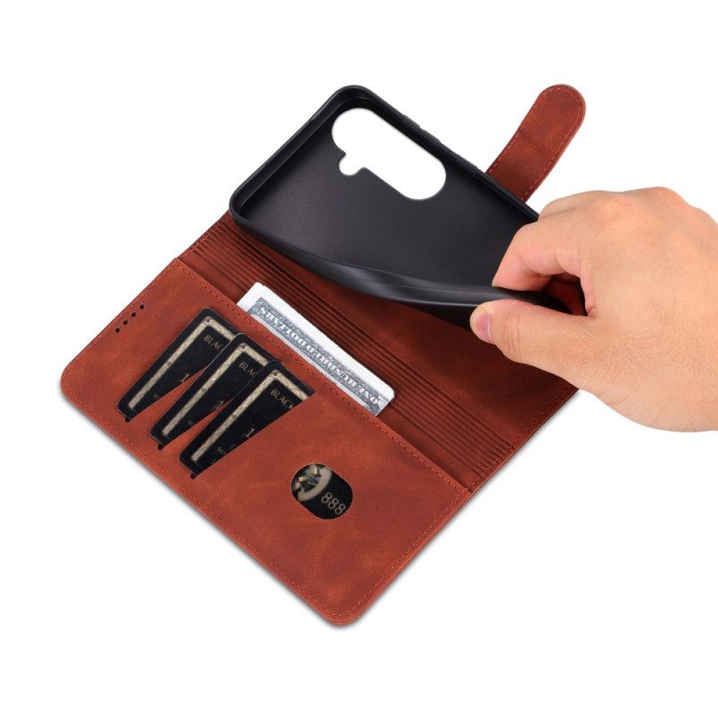 Lederhüllen Samsung Galaxy A17 4g / 5g Lc.imeeke Wildlederoptik