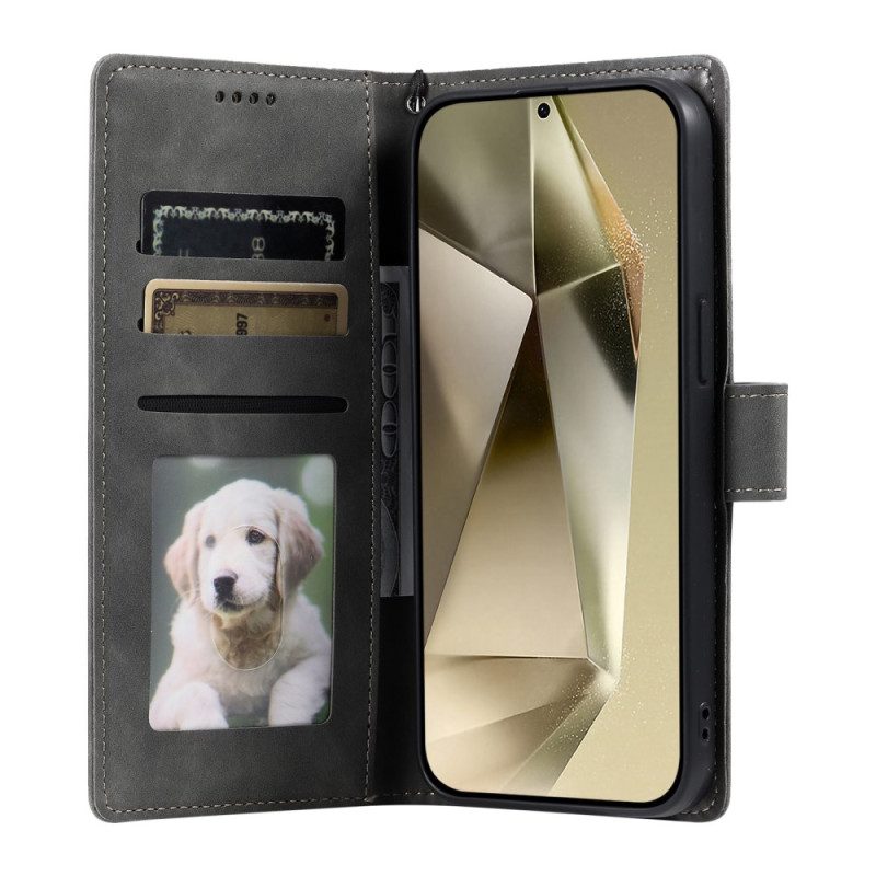 Lederhüllen Samsung Galaxy A17 4g / 5g Mandala-wildlederoptik