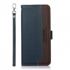 Lederhüllen Samsung Galaxy A17 4g / 5g Zweifarbiges Khaznek