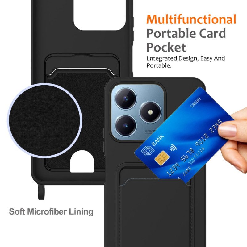 Hülle Realme Note 60 Handyhülle Kartenhalter