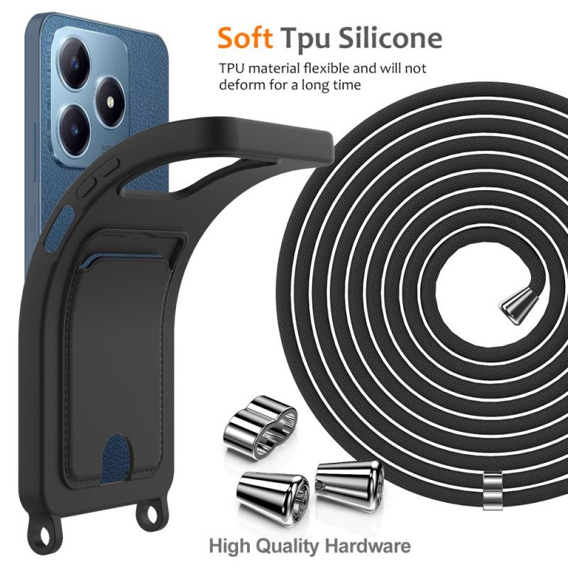 Hülle Realme Note 60 Handyhülle Kartenhalter