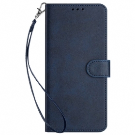 Lederhüllen Für Realme Note 60 Matte Riemenoptik