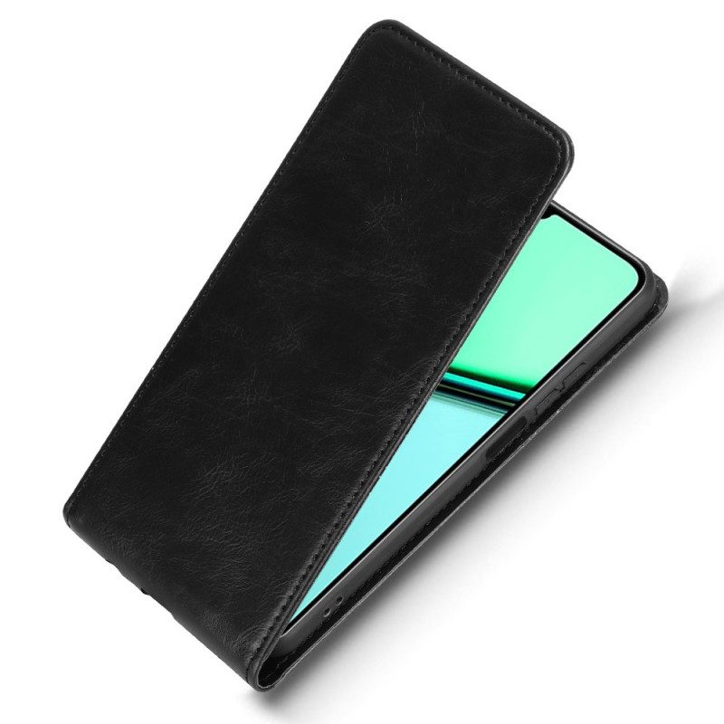 Lederhüllen Realme Note 60 Handyhülle Vertikale Klappe