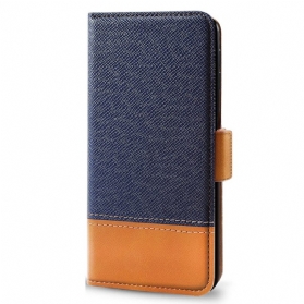 Lederhüllen Realme Note 60 Handyhülle Zweifarbig