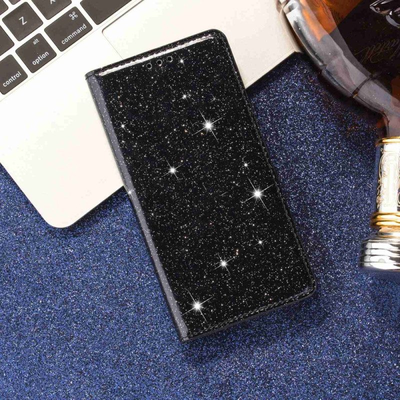 Schutzhülle Für Samsung Galaxy S23 Plus 5G Flip Case Pailletten-stil