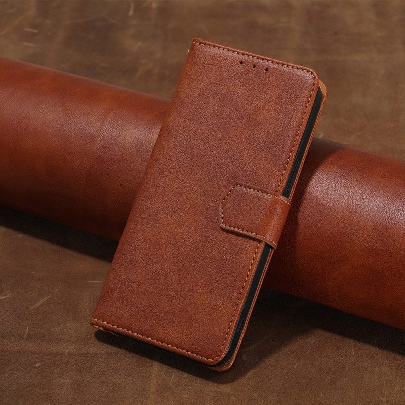 Flip Case Für Sony Xperia 5 IV Rfid-litschi-leder