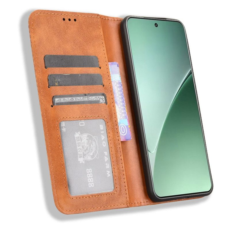 Flip Case Xiaomi 15 Handyhülle Vintage-friese