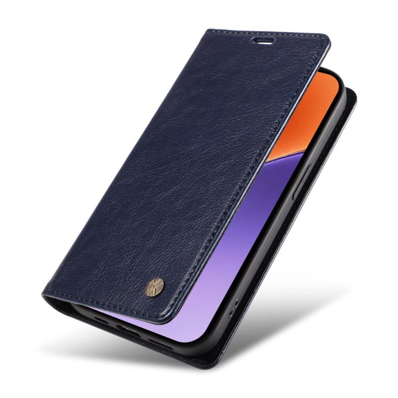 Flip Case Xiaomi 15 Yikatu Vintage-stil