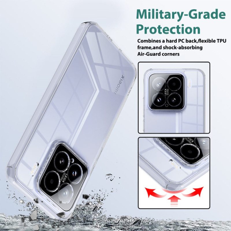 Hülle Xiaomi 15 Handyhülle Transparenter Stoßfester Schutz