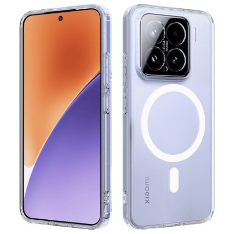 Hülle Xiaomi 15 Transparent Magsafe-kompatibel