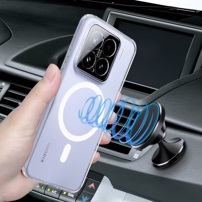 Hülle Xiaomi 15 Transparent Magsafe-kompatibel