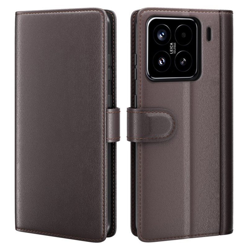 Lederhüllen Für Xiaomi 15 Echtleder