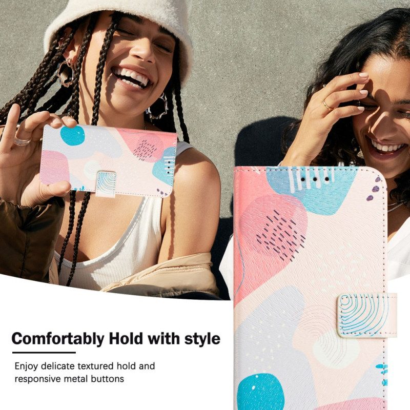 Lederhüllen Für Xiaomi 15 Graffiti-motiv