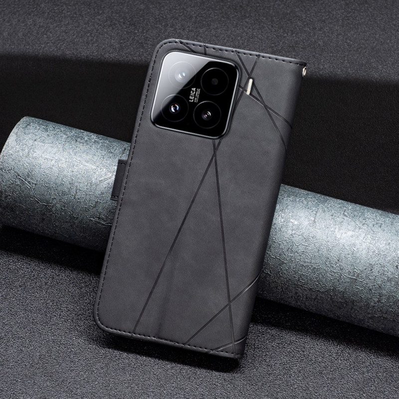 Lederhüllen Xiaomi 15 Binfencolor Geometrie