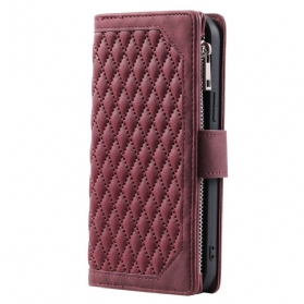 Lederhüllen Xiaomi 15 Gesteppt Geldbörse