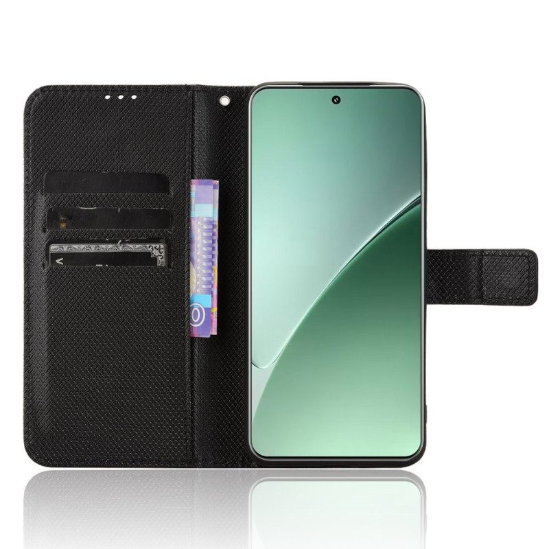 Lederhüllen Xiaomi 15 Handyhülle Lanyard-punkte