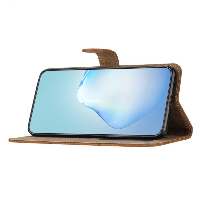 Lederhüllen Xiaomi 15 Handyhülle Linien