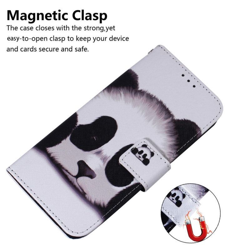 Lederhüllen Xiaomi 15 Handyhülle Panda