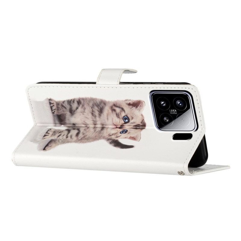 Lederhüllen Xiaomi 15 Kätzchen