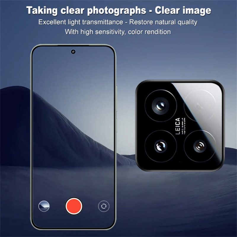 Linsenschutz Aus Gehärtetem Glas Für Xiaomi 15 Mit Selbstpositionierendem Rahmen