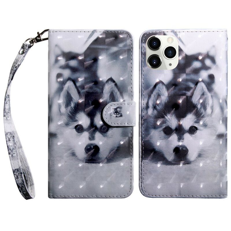 Flip Case Für iPhone 13 Mini Lichtfleck Gustave Der Hund