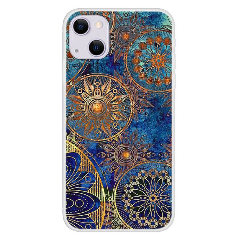 Handyhülle Für iPhone 13 Mini Kostbares Mandala