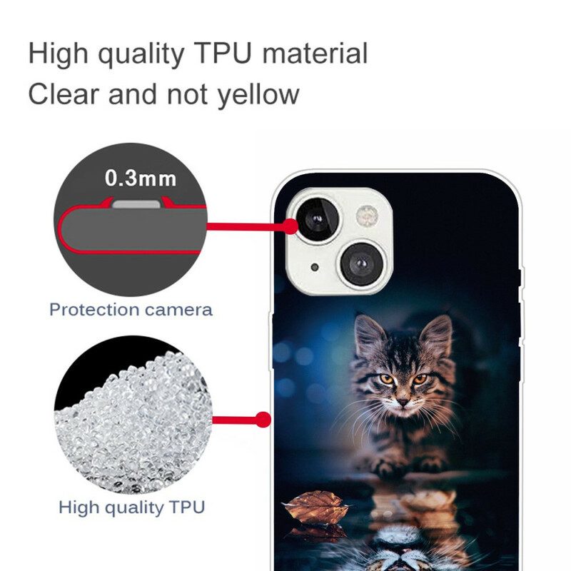 Handyhülle Für iPhone 13 Mini Mein Tiger