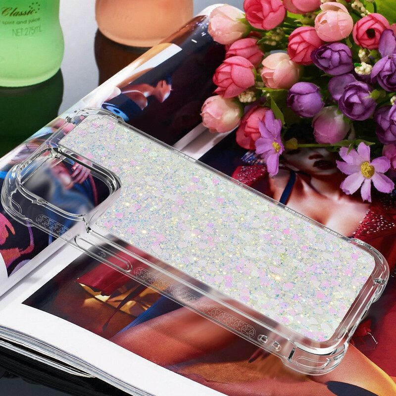 Handyhülle Für iPhone 13 Mini Wünsche Pailletten