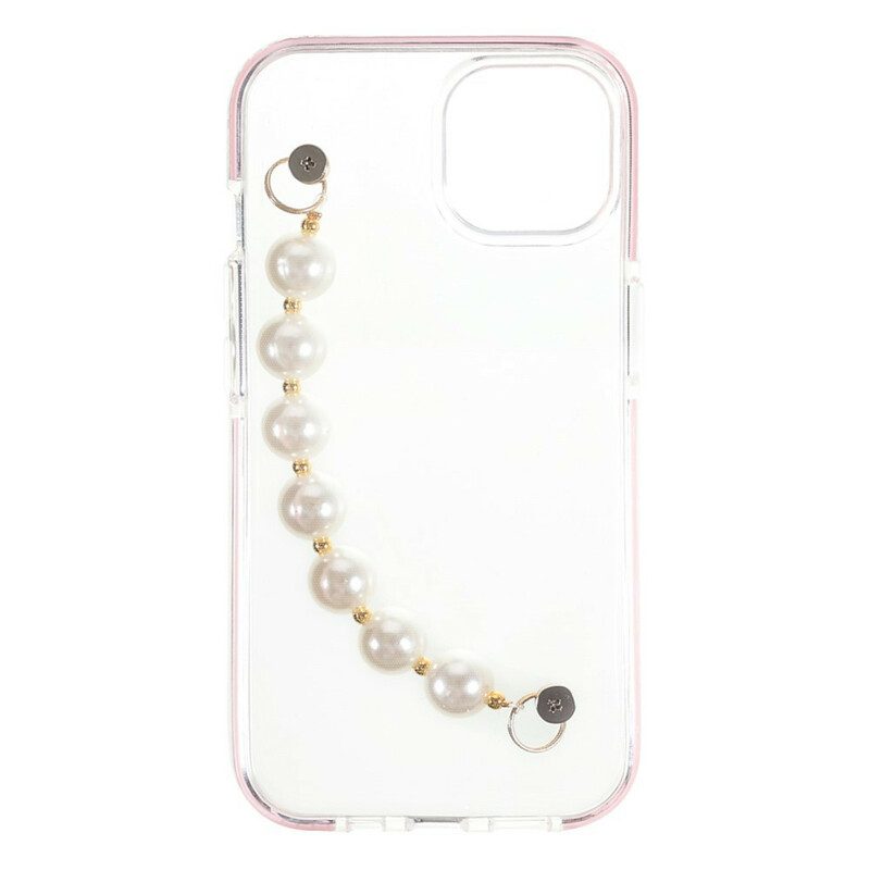 Hülle Für iPhone 13 Mini Silikon-armbandperlen