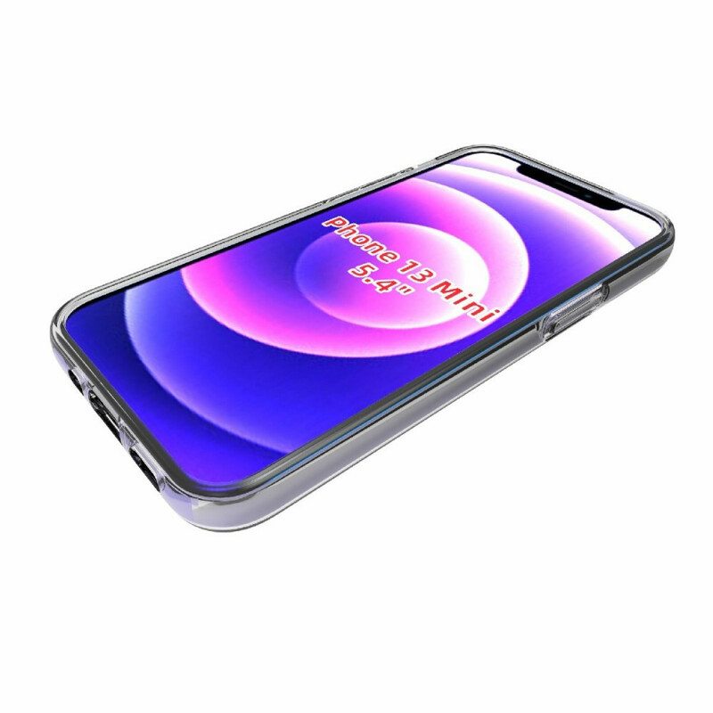 Hülle Für iPhone 13 Mini Transparentes Silikon Premium