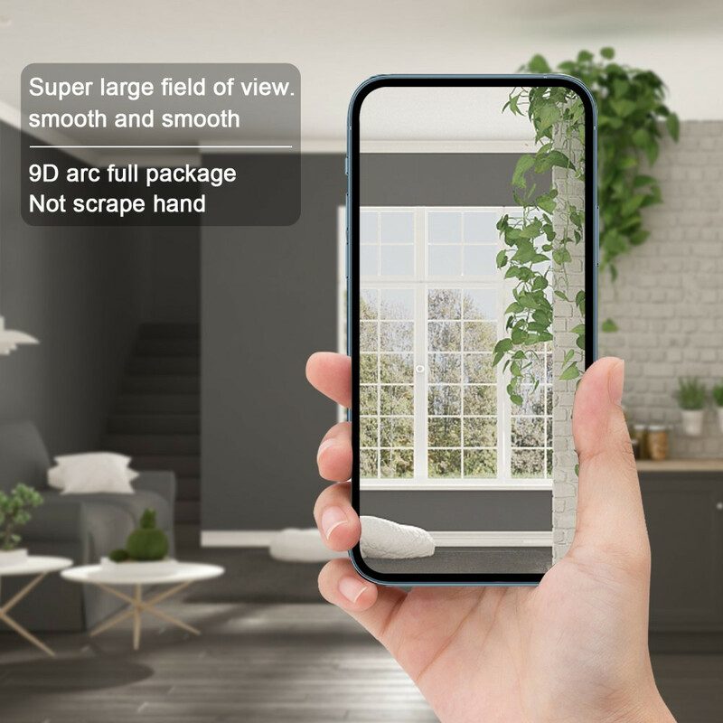 iPhone 13 Mini Displayschutzfolie Aus Gehärtetem Glas Mit Schwarzen Kanten