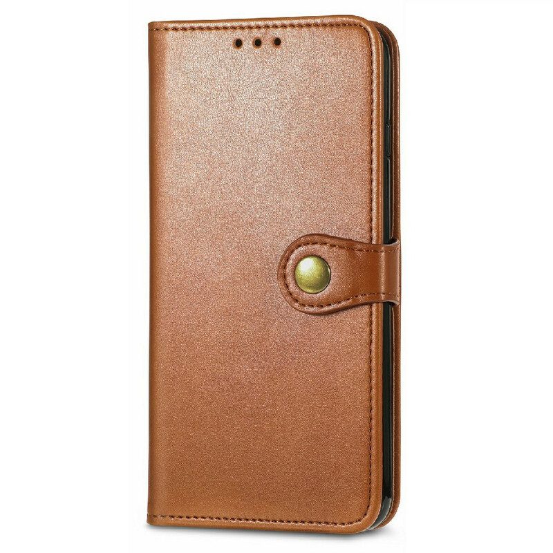 Lederhüllen Für iPhone 13 Mini Kunstleder Und Vintage-verschluss