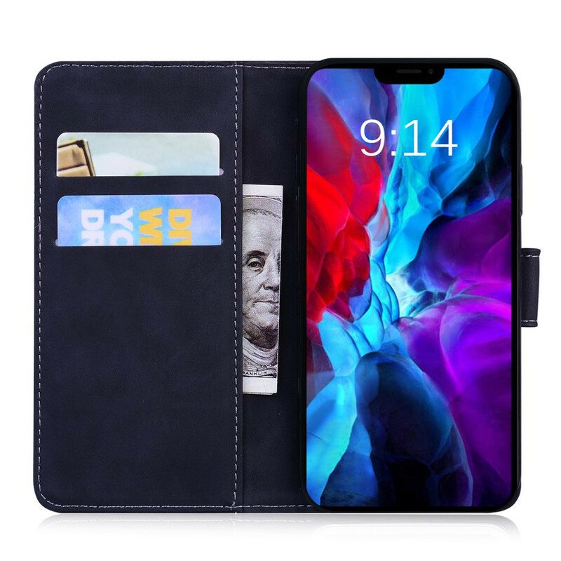 Lederhüllen Für iPhone 13 Mini Stil Leder Couture