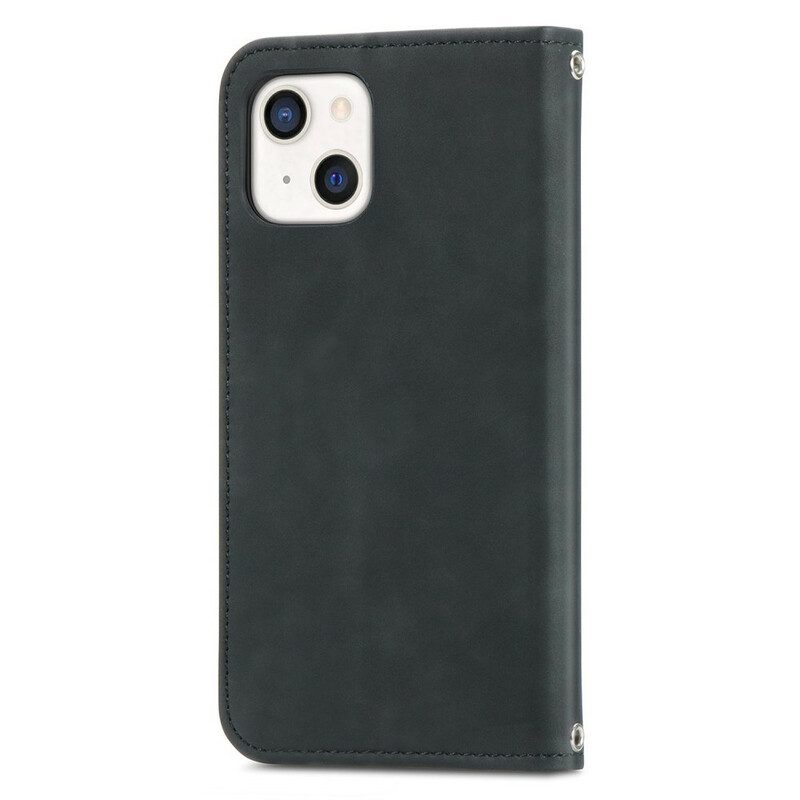 Schutzhülle Für iPhone 13 Mini Flip Case Hautberührung