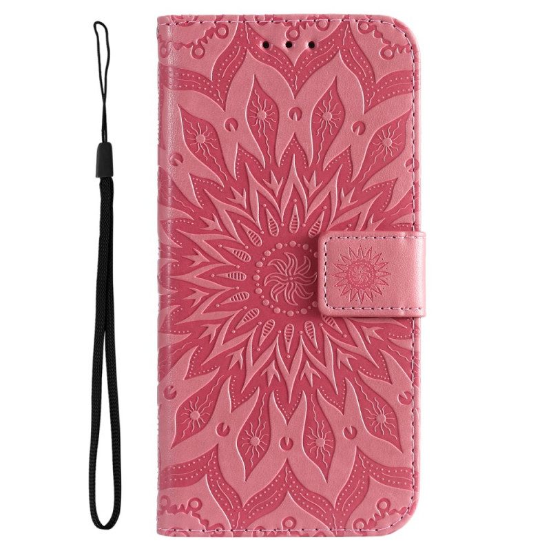 Flip Case Für Samsung Galaxy A33 5G Sonnenblume