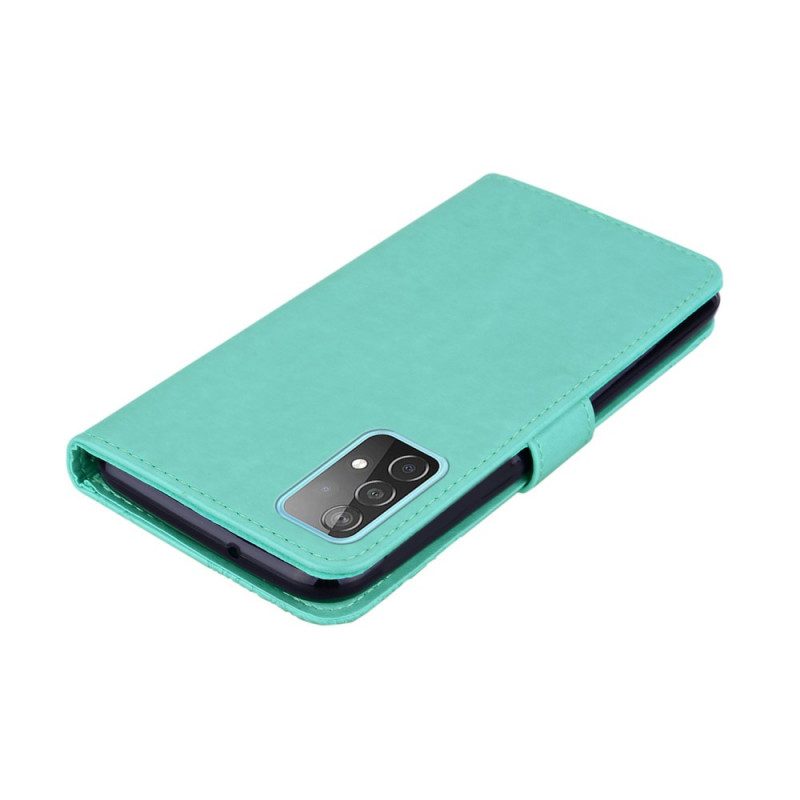 Lederhüllen Für Samsung Galaxy A33 5G Mandala-eule