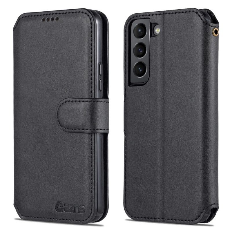 Lederhüllen Für Samsung Galaxy S22 5G Azns Retro