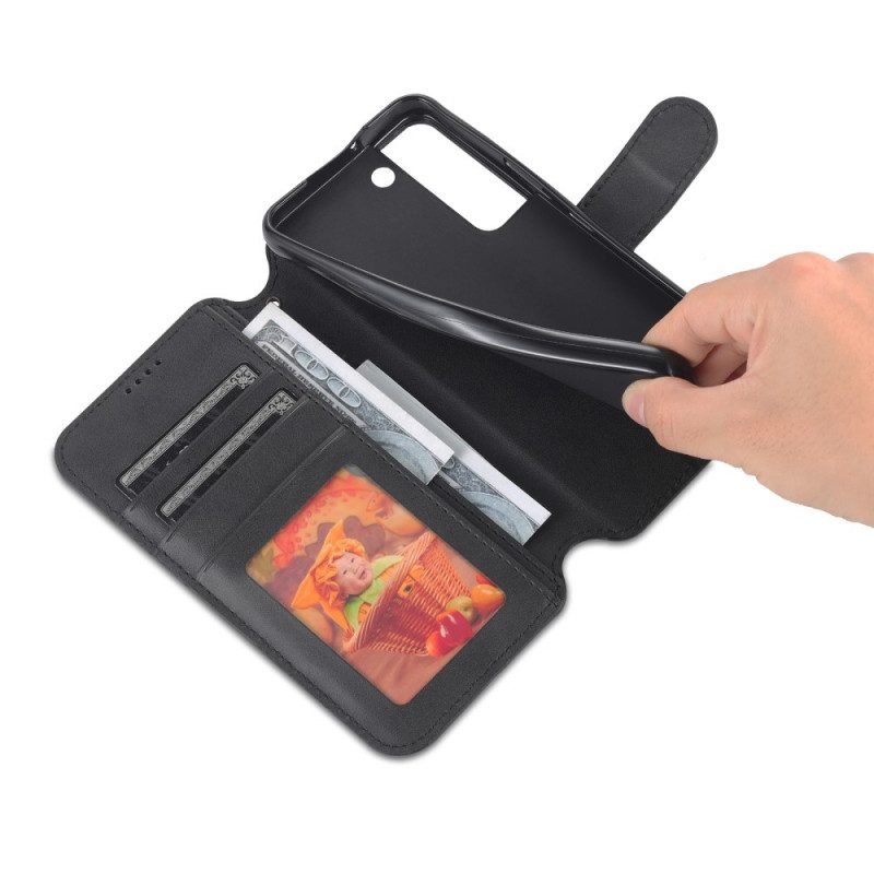 Lederhüllen Für Samsung Galaxy S22 5G Azns Retro