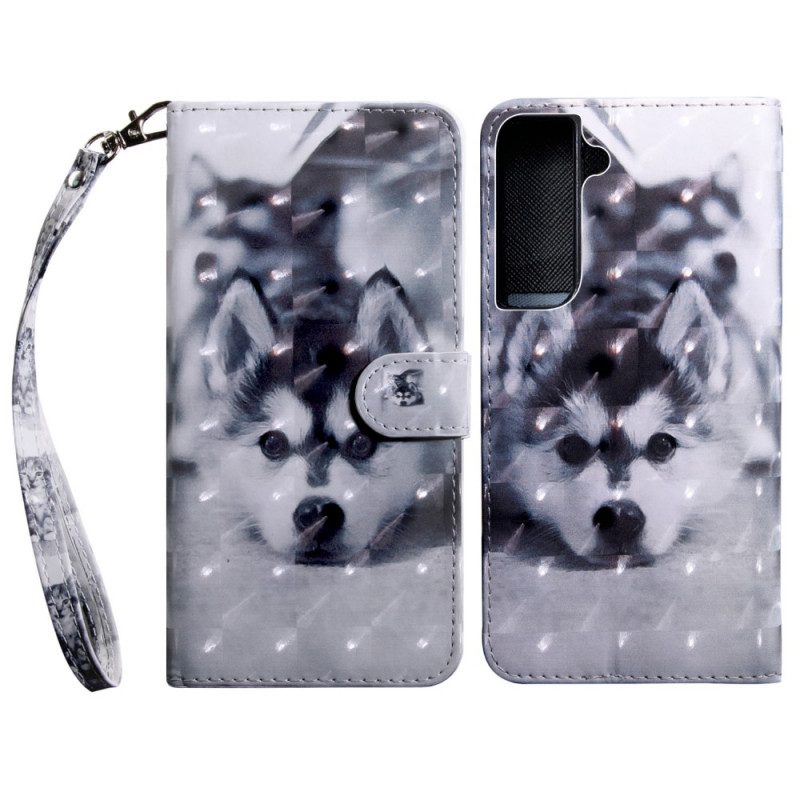 Lederhüllen Für Samsung Galaxy S22 5G Gustav Der Hund